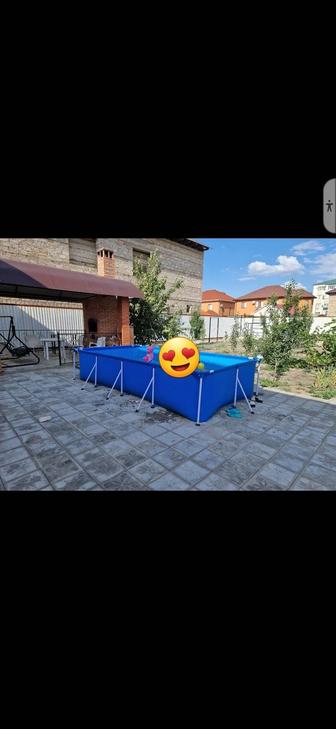Бассейн каркасный б/у