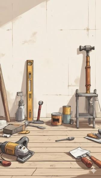 Отделочные и монтажные работы под ключ и частично