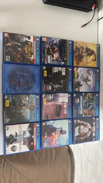 Игровые диски на SONY PS4