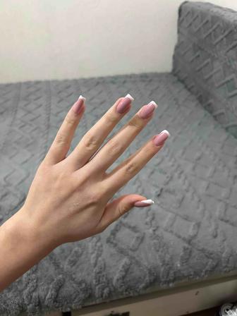 маникюр, покрытие, наращивание