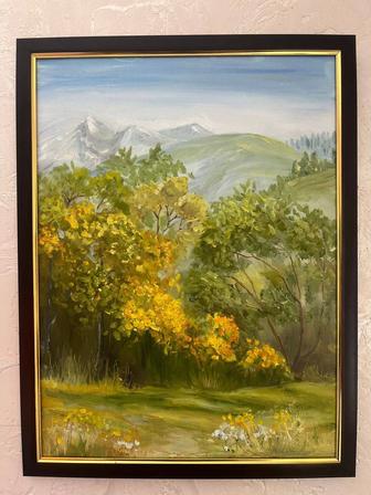 Картина. Холст, масло, 30х40