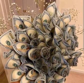 Денежный букеты
