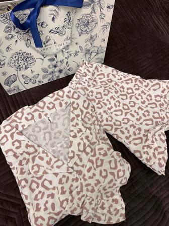 Пижама с шортами комфорт и стиль для теплых ночей!