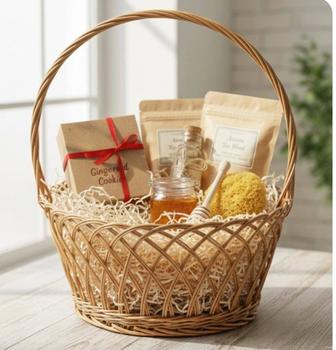 Продам корзину, новую. Диаметр 40 см.