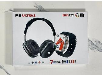 Часы с наушниками P9 ULTRA2 COMBO