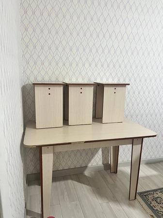 Кухонный стол стульясымен