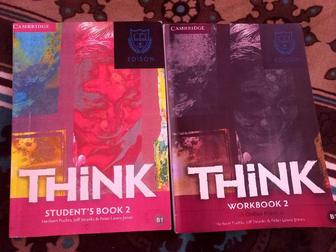 Think students book 2 , workbook 2 ,уровень B1 , от Herbert Puchta