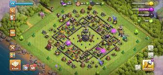 Clash of clans 9тх ратуша