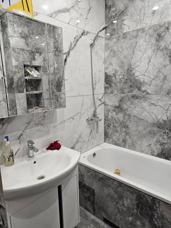 Кладка кафель,ремонт ванной комнаты под ключ.
