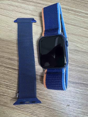 Продаю Apple Watch  7 (45 мм, синий цвет)