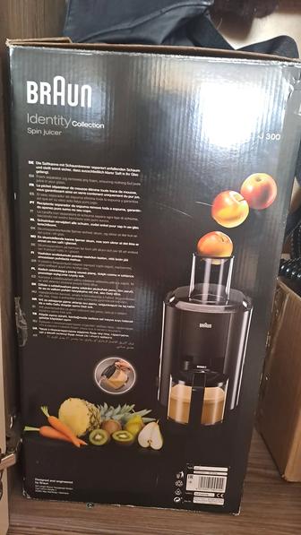 Продам соковыжималку Braun j300 новая