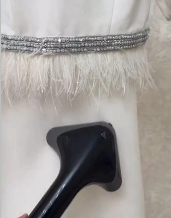 белое платье ручная работа