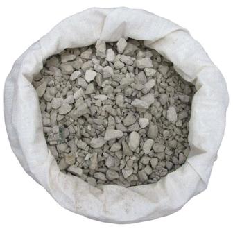 Щебень, песок, клинец в мешках