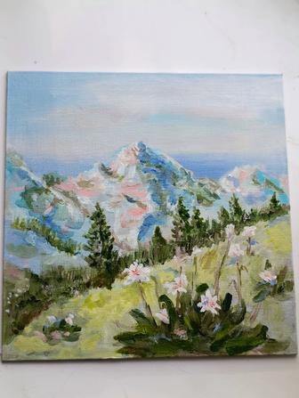 Картина.холст. масло. 20.20