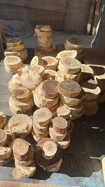 Спилы для декора натуральные дерева