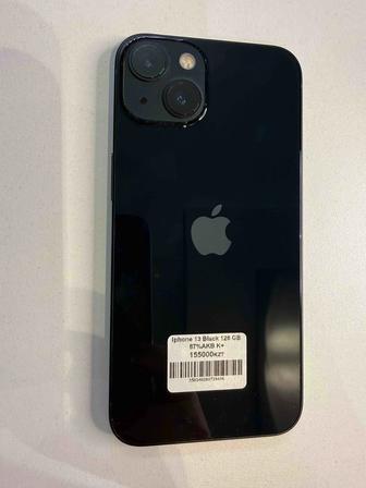 iPhone 13 Midnight 128 GB 87% 3 месяца гарантии