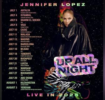 Билеты на концерт JLo