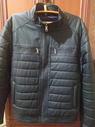 Продам кожаный куртку мужскую