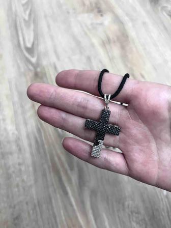 Серебряные крестики с фианитами