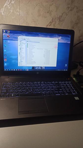 Игровый ноутбук HP ZBook 15-G3 M2-256GB RAM16GB HDD1TB VideoCard 2GB