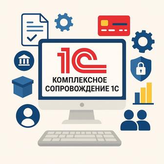 1С Консультация, настройка, обновление ЭСВ, СНТ, webкасса