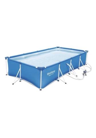 Бассейн каркасный Bestway 56082/56424, 400х211х81 см 6/у