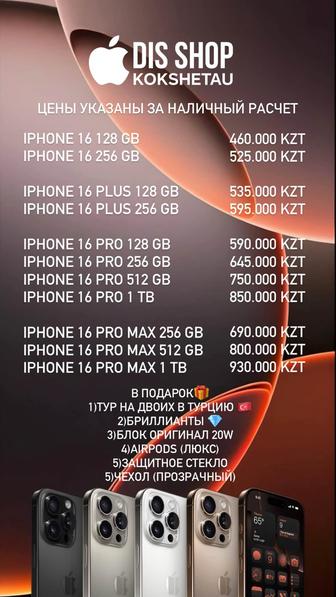 Айфоны iPhone 16 pro 16 pro max