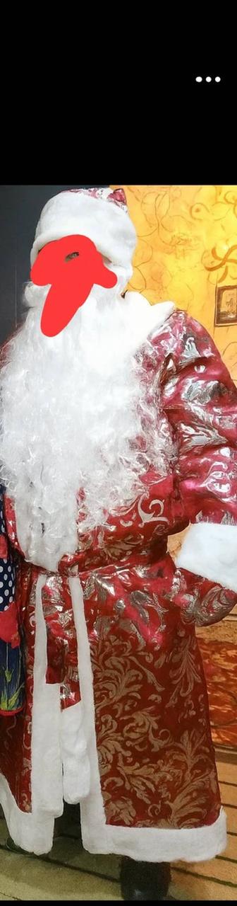 Прокат новогоднего костюма деда мороза