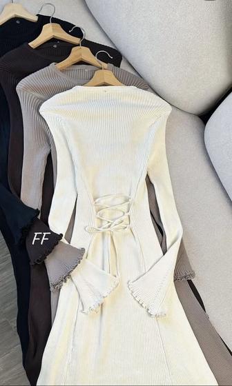 Платье на завязке