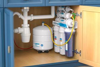 Установка замена фильтра для воды