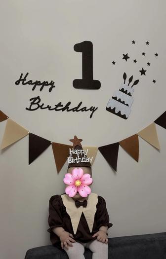 Фон на годик малыша