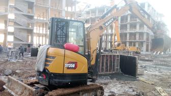 Мини экскаватор