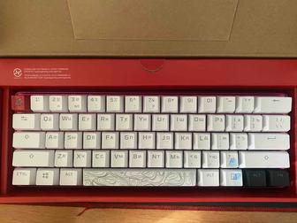 Клавиатура HyperX alloy origins pink 60