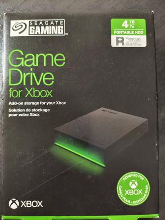 Продам новый внешний диск HDD 4ТБ, в стиле XBox