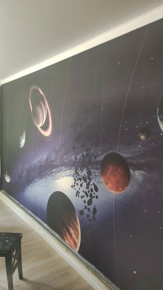 Поклейка обоев