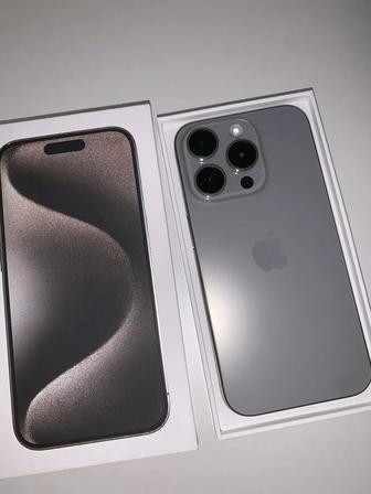 iPhone 15 Pro Natural Titanium
