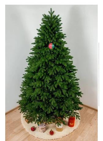 100% литая елка. 240 см