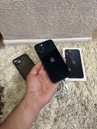 Айфон 13 iPhone 13 92 % АКБ КАК НОВЫЙ с коробкой Астана Мобильный телефон