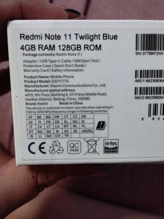 Redmi not 11 продам