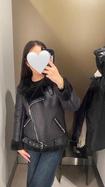 дубленка авиатор