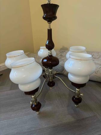 Люстра винтажная советской эпохи