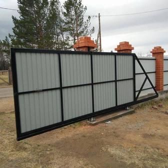 Изготовим лестницы, ворота, навесы, заборы