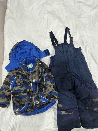 Детский зимний комбинезон