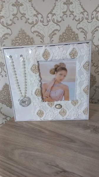 Эксклюзивный свадебный фотоальбом 35х35 см