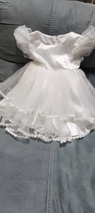 Платье на девочку 6-12 мес