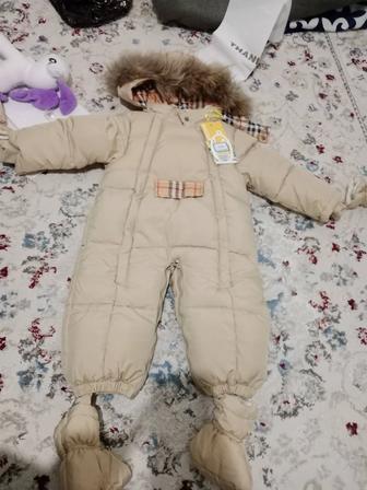 Зимный комбинезон размер 80. На год
