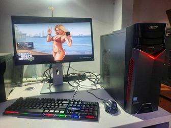 Игровой Пк core i5 7400 Ozu 16 gb Sdd 240 gb 1000gb С игрыми