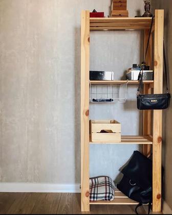 Новый деревянный стеллаж IKEA