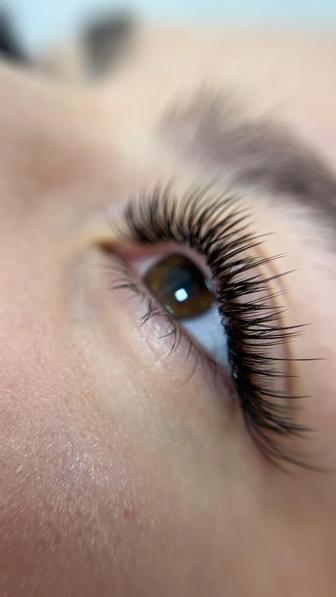 Наращивание ресниц, ламинирование ресниц и бровей выезд на дом