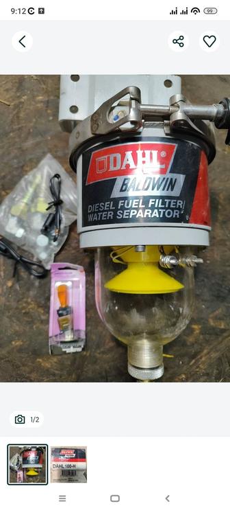 Топливный сепаратор с подогревом